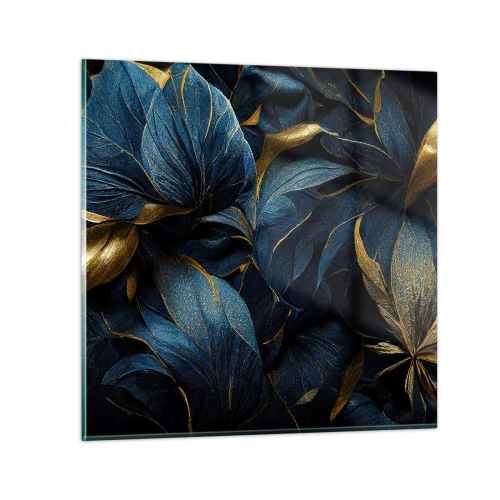 Schilderen op glas - Met goud gevoerd - 50x50 cm