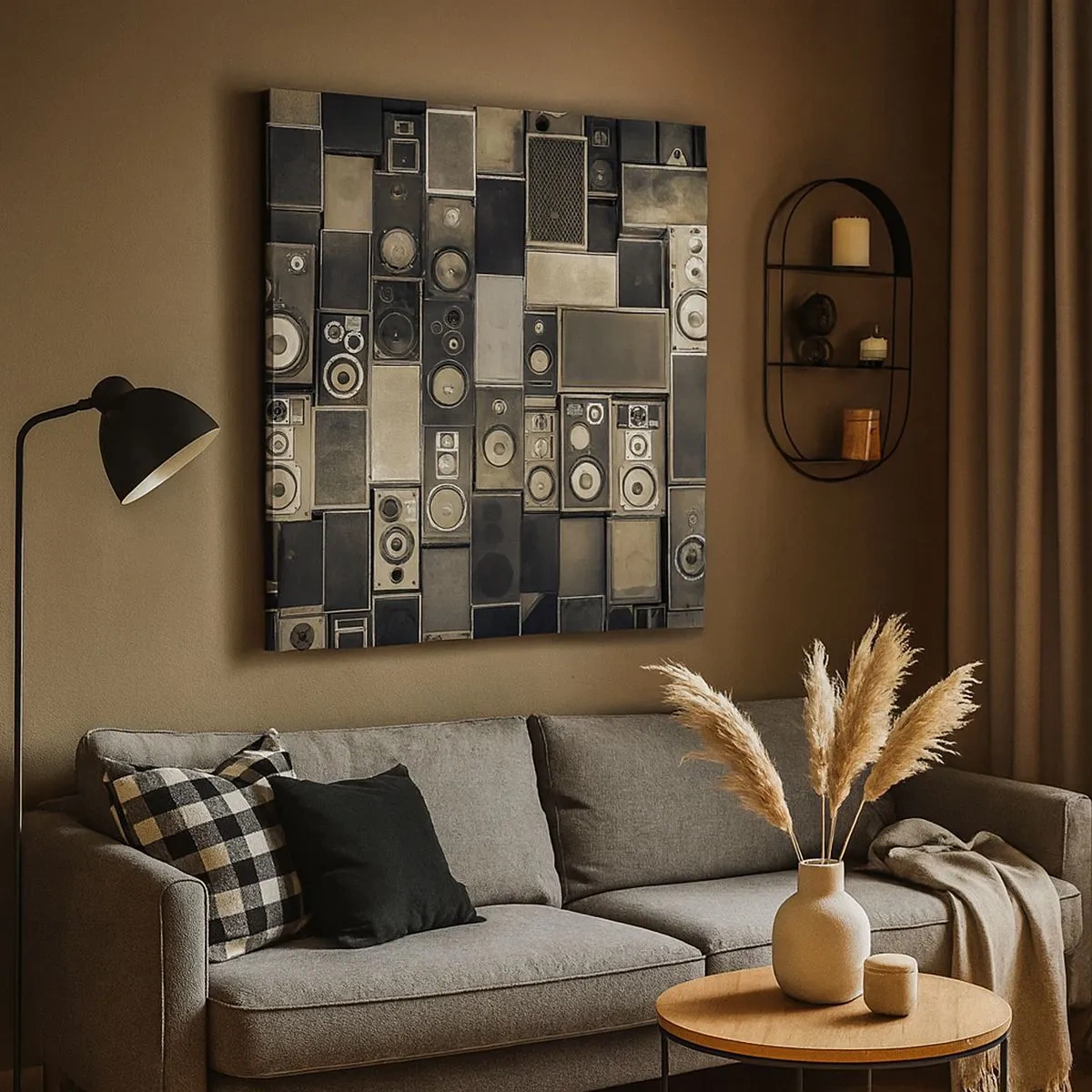 Schilderen op canvas - En alles is goed - 30x30 cm