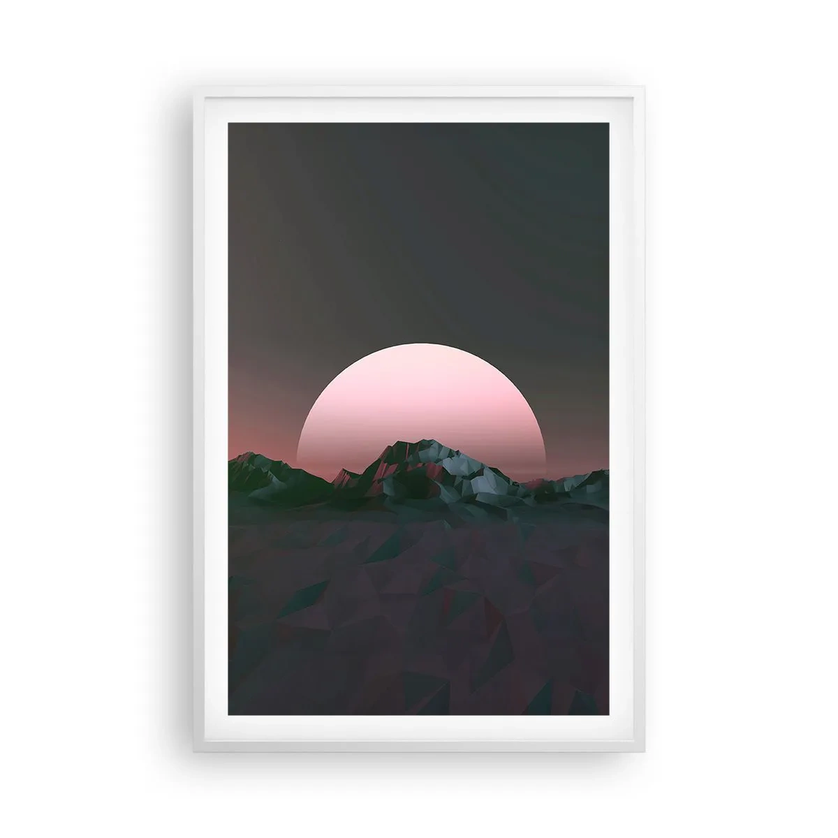 Poster in een witte lijst - In een naburig sterrenstelsel - 61x91 cm