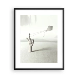 Poster in een zwarte lijst - Krachttest - 40x50 cm