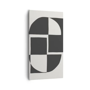 Schilderen op canvas - Antithese - synthese - 55x100 cm