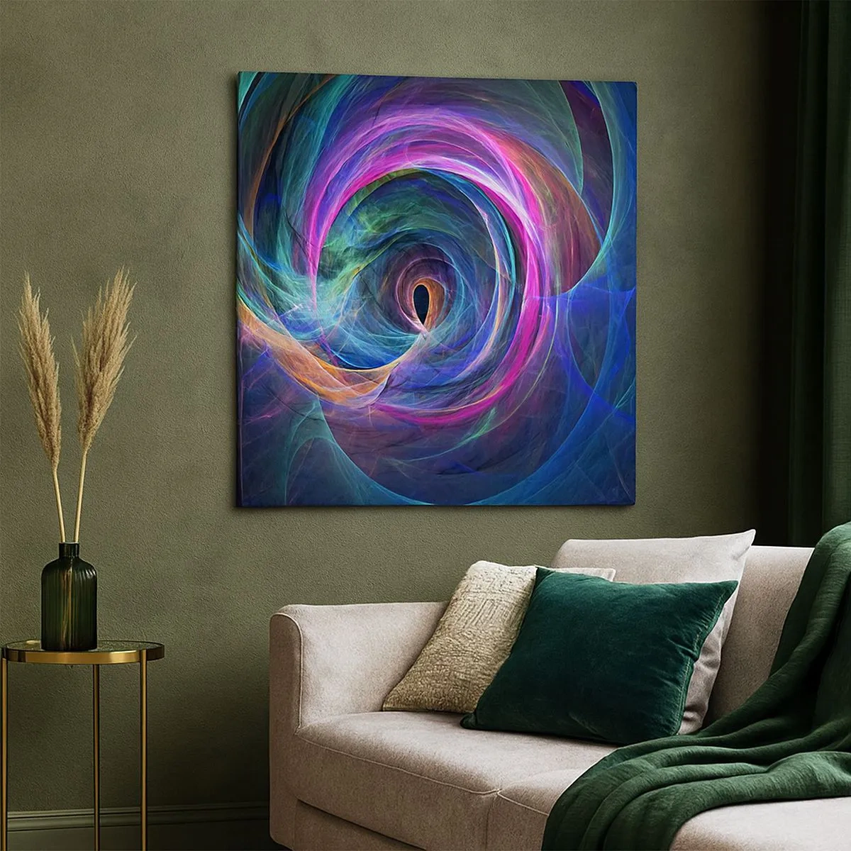 Schilderen op canvas - Waar breng je me heen? - 30x30 cm