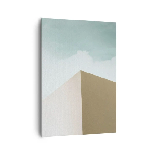 Schilderen op canvas - De geometrie van een zonnige zomer - 50x70 cm
