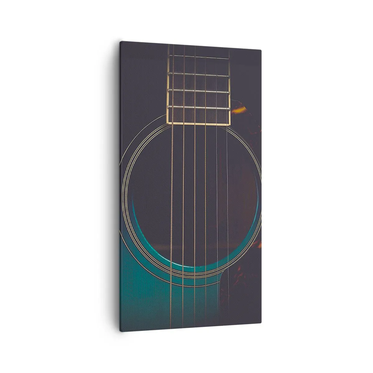 Schilderen op canvas - Nog even voordat het klinkt - 55x100 cm