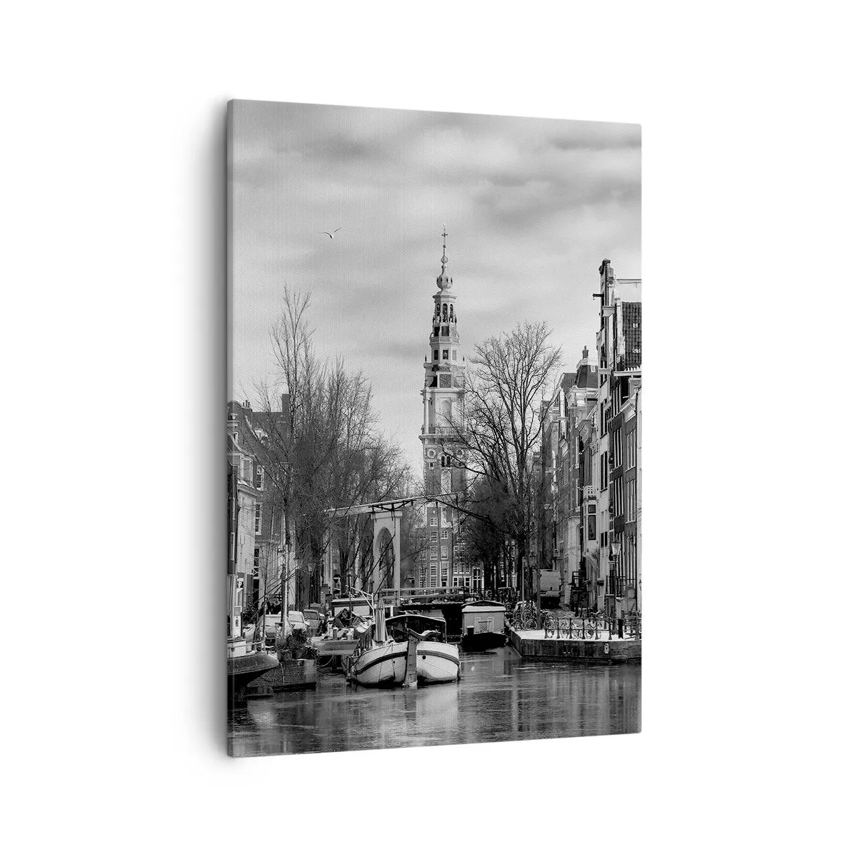 Schilderen op canvas - Amsterdamse sferen - 50x70 cm
