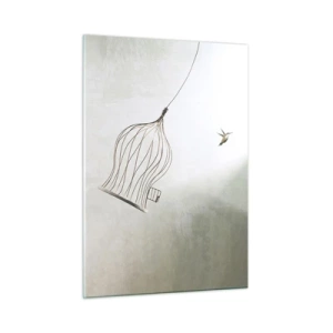 Schilderen op glas - In je element - 50x70 cm