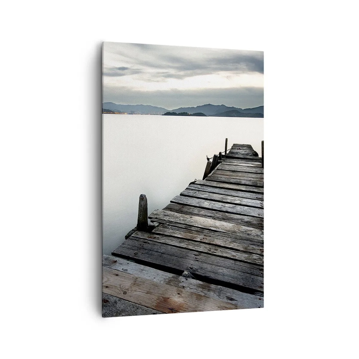 Schilderen op canvas - Dompel je onder in vrede - 80x120 cm