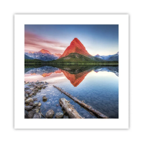 Poster - Warmte en koude - 40x40 cm