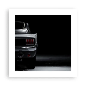 Poster - De charme van de klassieker - 40x40 cm