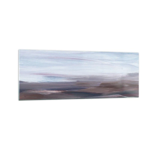 Schilderen op glas - Elementen: water - 140x50 cm