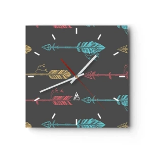 Wandklok - Klok - In de verordening - 30x30 cm