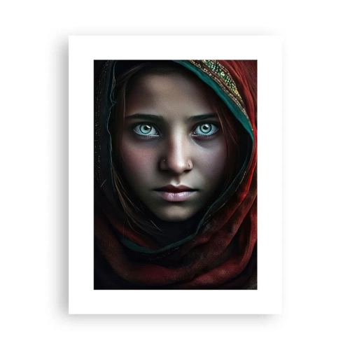 Poster - Oosterse prinses - 30x40 cm