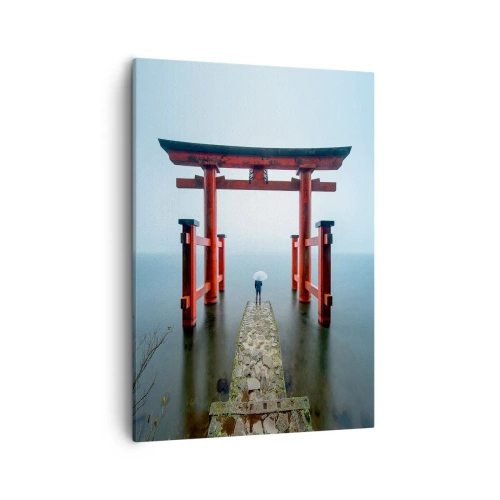 Schilderen op canvas - Japanse mijmering - 50x70 cm