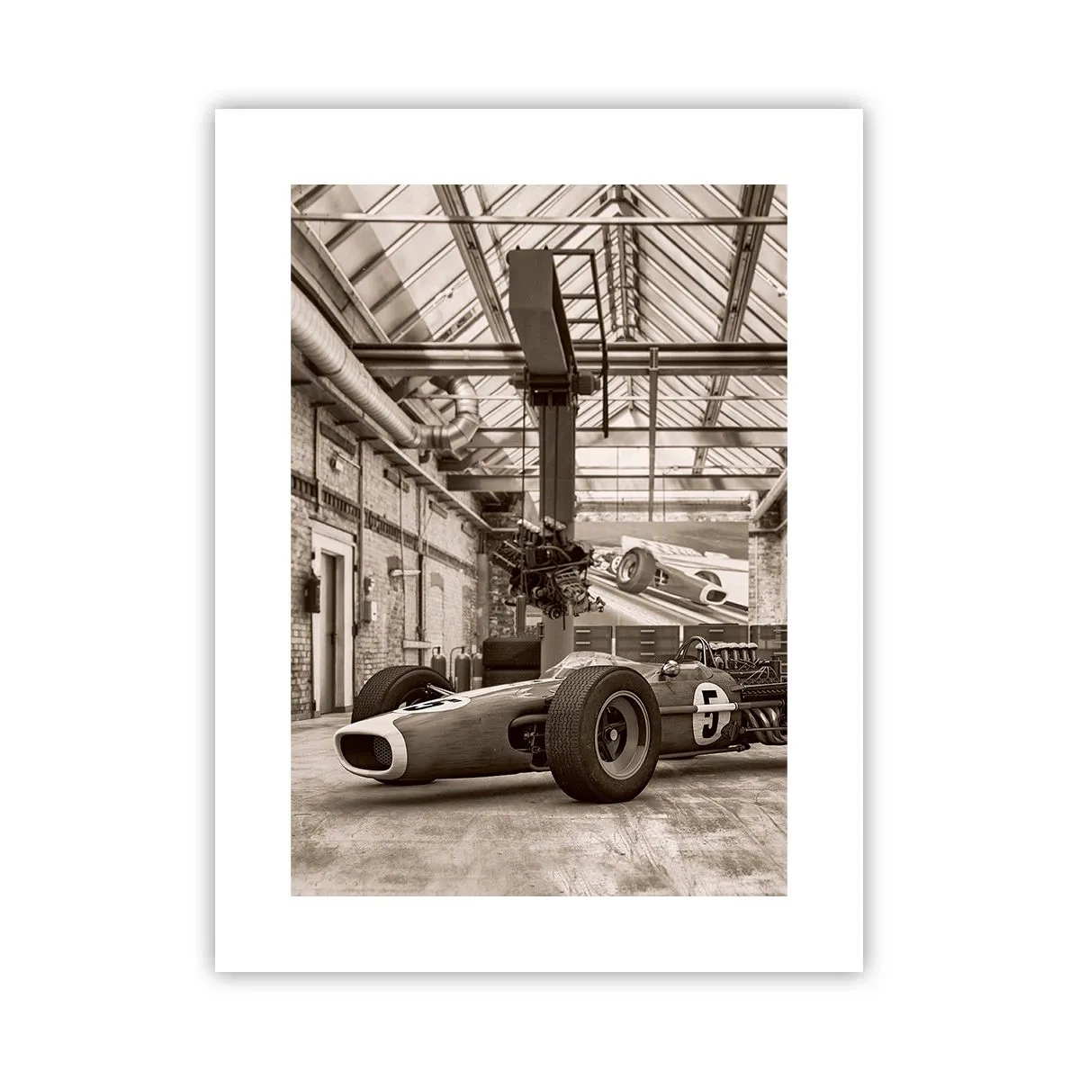 Poster - De rust van de winnaar - 30x40 cm