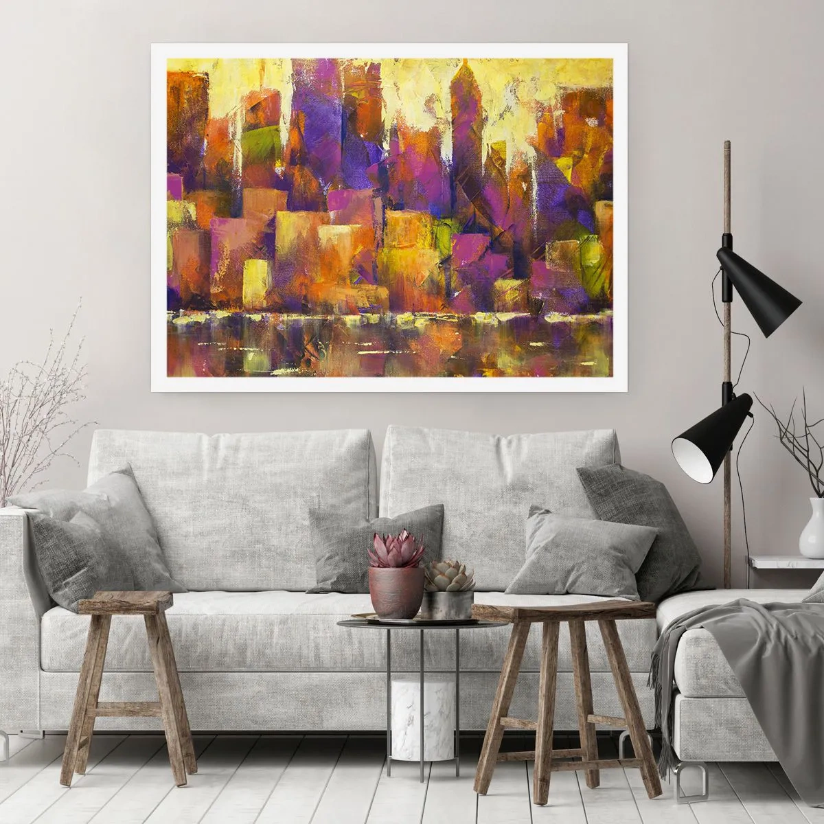 Poster - Metropolitan compositie - 91x61 cm