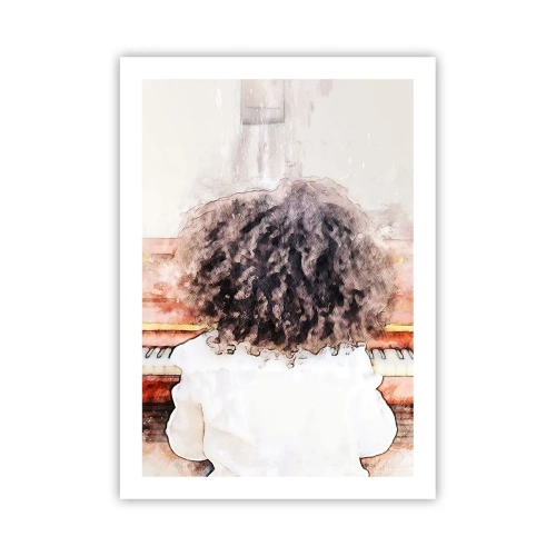 Poster - In de nieuwe wereld - 50x70 cm