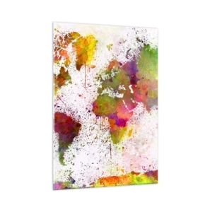 Schilderen op glas - Op de een of andere manier is het hetzelfde geworden - 50x70 cm