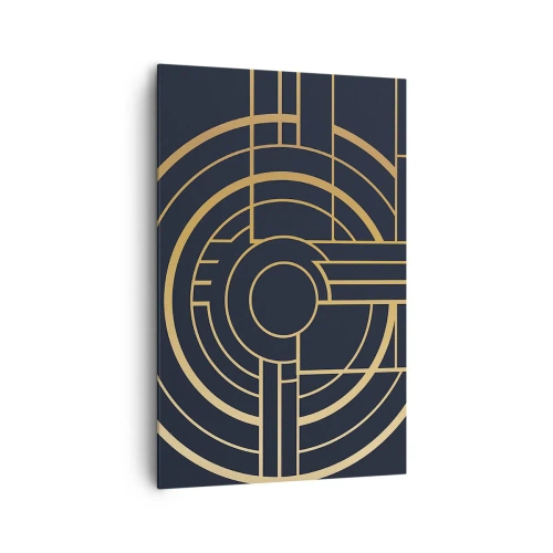 Schilderen op canvas - Draaien van dingen - 80x120 cm