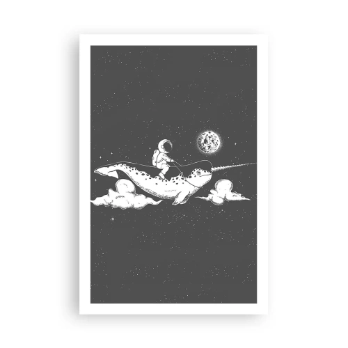 Poster - Ruimte Ruiter - 61x91 cm