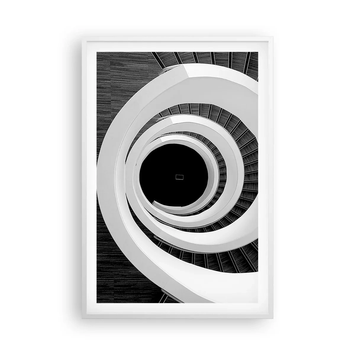 Poster in een witte lijst - Tot de kern van de zaak - 61x91 cm