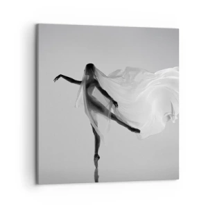 Schilderen op canvas - Lichtheid en gratie - 50x50 cm