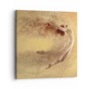 Schilderen op canvas - In dansende extase - 30x30 cm