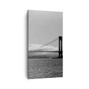 Schilderen op canvas - Vaar door de Golden Gates - 45x80 cm