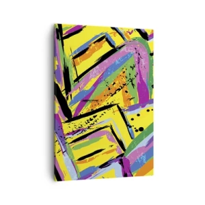 Schilderen op canvas - Tot ze schreeuwt van vreugde - 50x70 cm