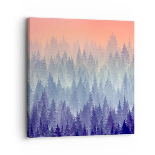 Schilderen op canvas - Hoog, hoger, naar de hemel - 30x30 cm