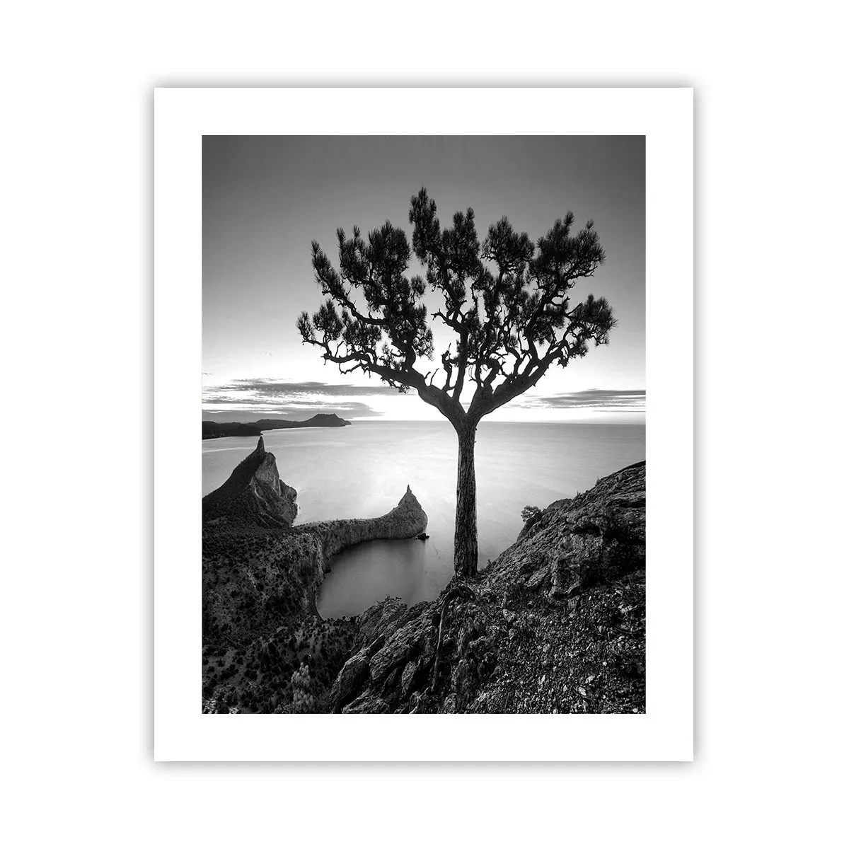 Poster - Stilte aan de horizon - 40x50 cm