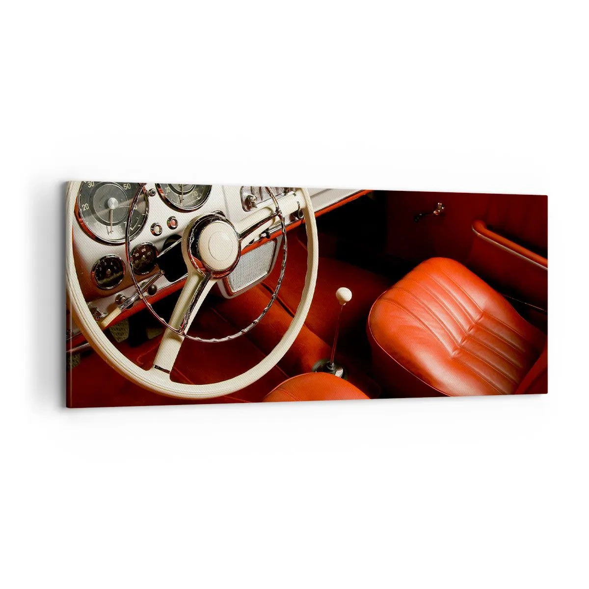 Schilderen op canvas - Vintage luxe - 100x40 cm