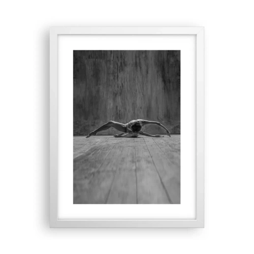 Poster in een witte lijst - Symmetrie gevonden - 30x40 cm