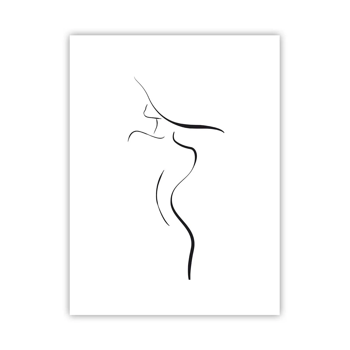 Poster - Ongrijpbaar als een golf - 30x40 cm
