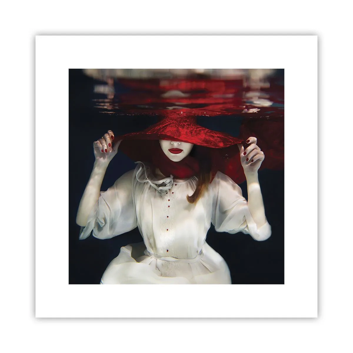 Poster - Hatelijke godin in de Slavische mythologie - 30x30 cm