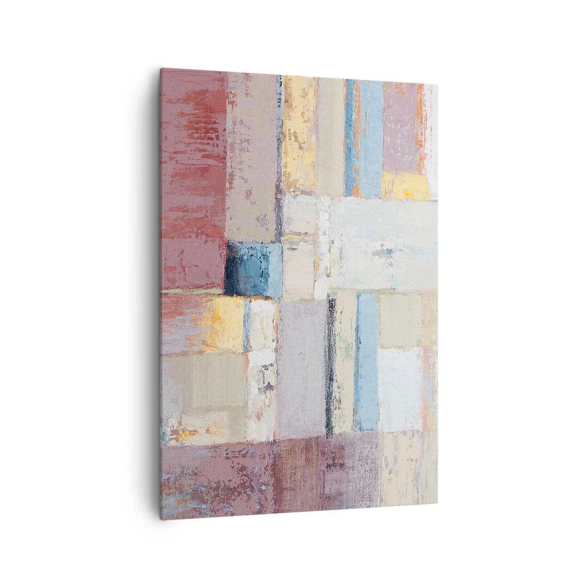 Schilderen op canvas - De rust van geometrie - 70x100 cm