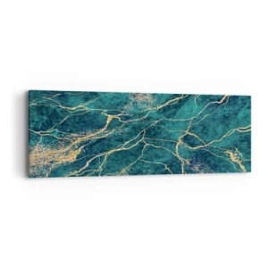 Schilderen op canvas - Goudmijn - 90x30 cm