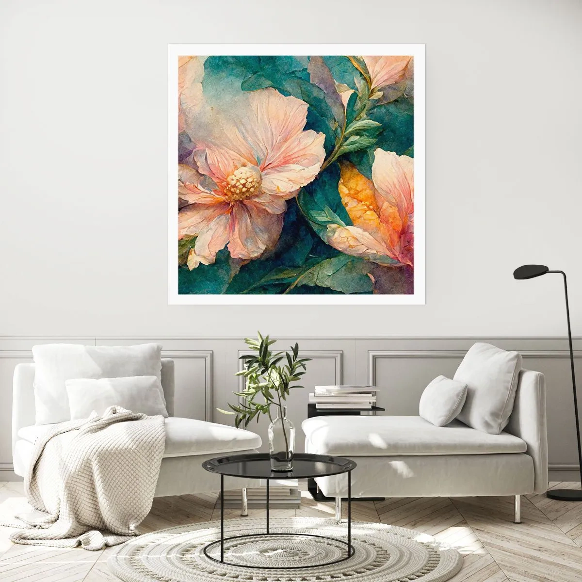 Poster - Gewoon subtiliteit - 60x60 cm