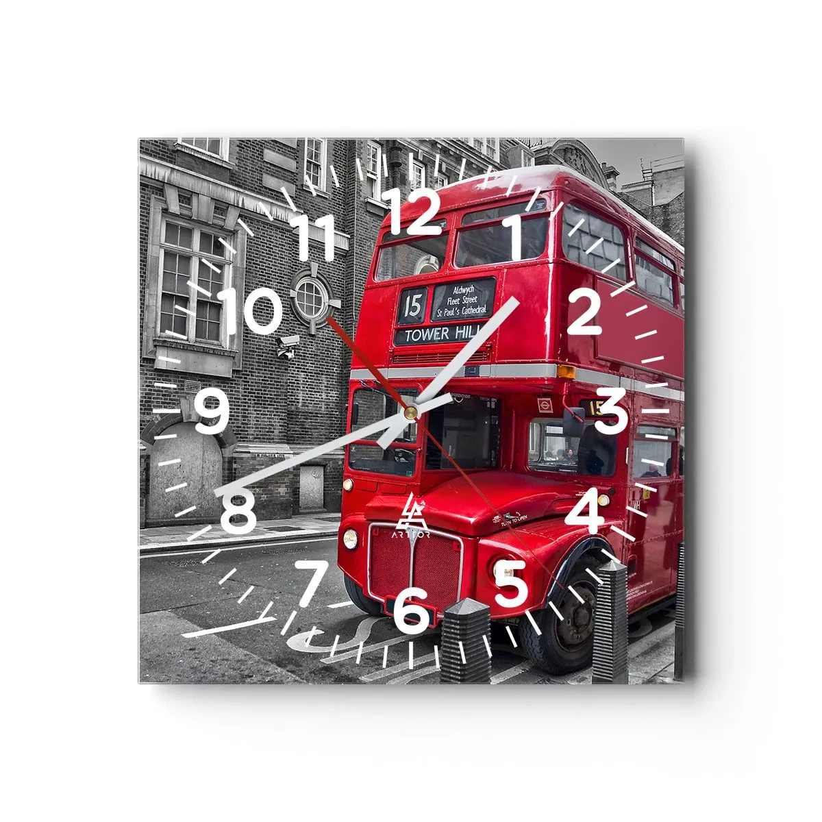 Wandklok - Klok - Altijd hetzelfde - 40x40 cm