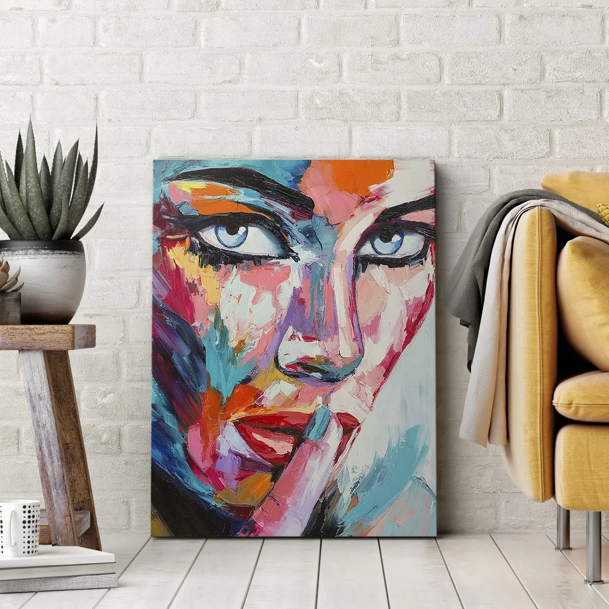 Schilderen op canvas - Ons eerste geheim - 50x70 cm