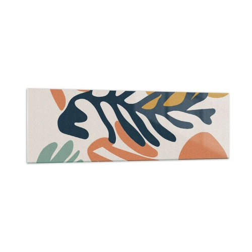 Schilderen op glas - Koraalzeeën - 160x50 cm