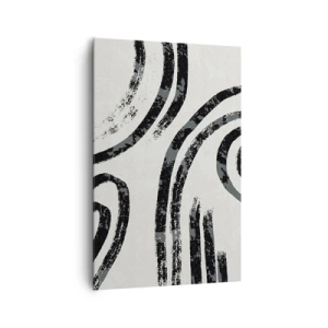 Schilderen op canvas - Half gestopt - 80x120 cm