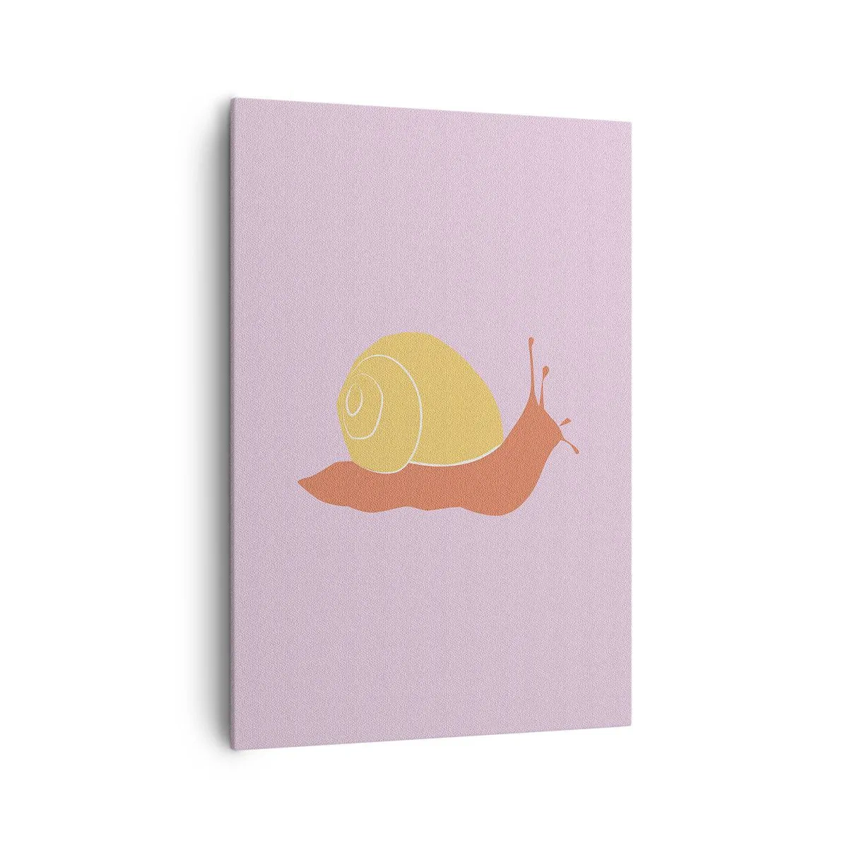 Schilderen op canvas - Er is geen haast - 70x100 cm