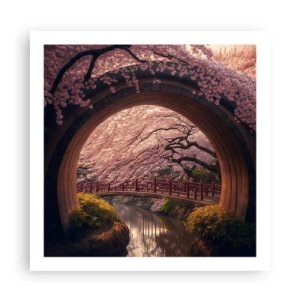 Poster - Japanse lente - 60x60 cm