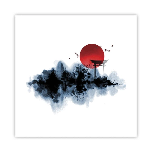 Poster - Japanse weergave - 40x40 cm