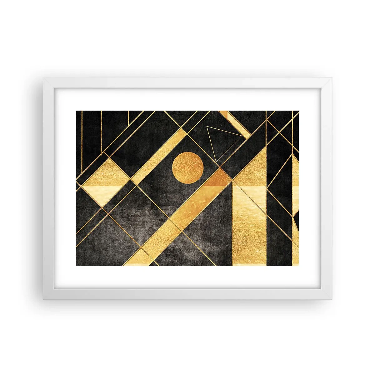 Poster in een witte lijst - De zon van de woestijn - 40x30 cm