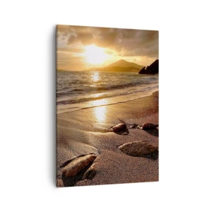 Schilderen op canvas - Volg de zon naar de heuvels - 50x70 cm