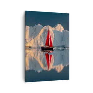 Schilderen op canvas - Aan de rand van de wereld - 70x100 cm