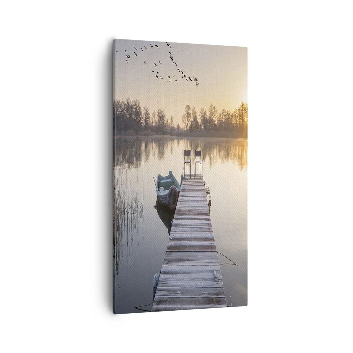 Schilderen op canvas - Ik ben zo terug - 55x100 cm