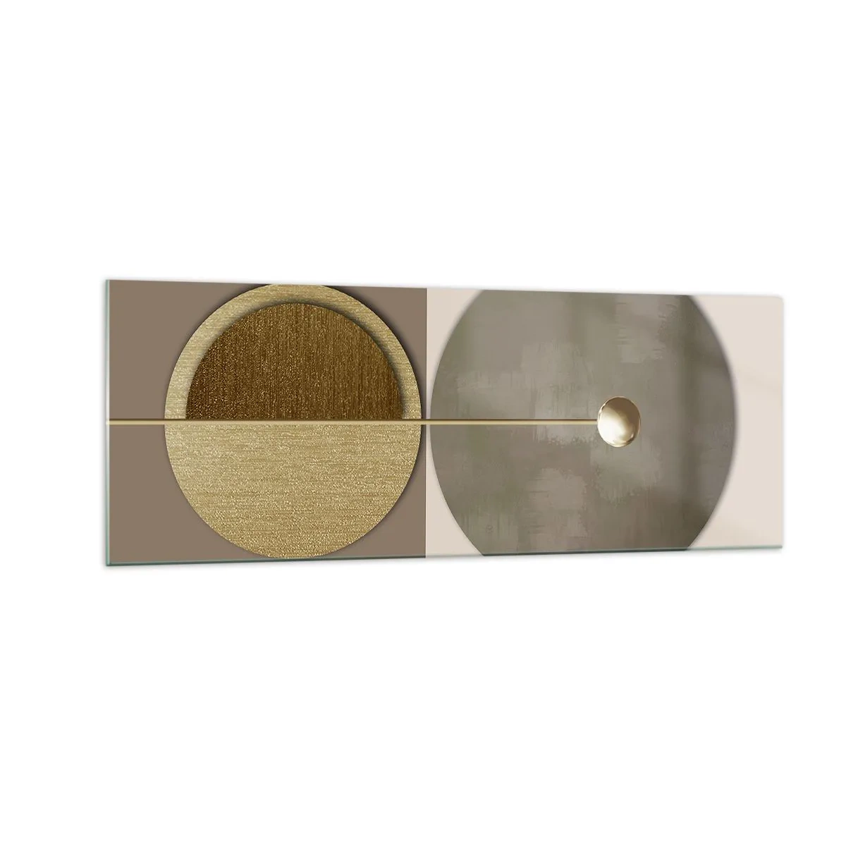 Schilderen op glas - Perfecte balans - 140x50 cm