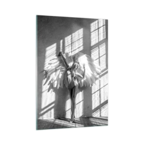 Schilderen op glas - Recht uit de hemel - 50x70 cm